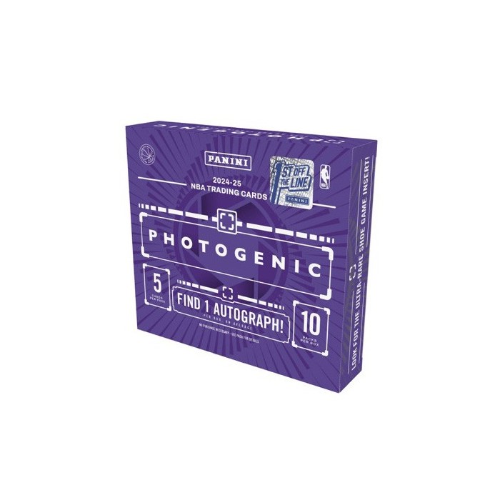 2024-25 Panini Photogenic Basketball Hobby Box - 1st Off The Line 