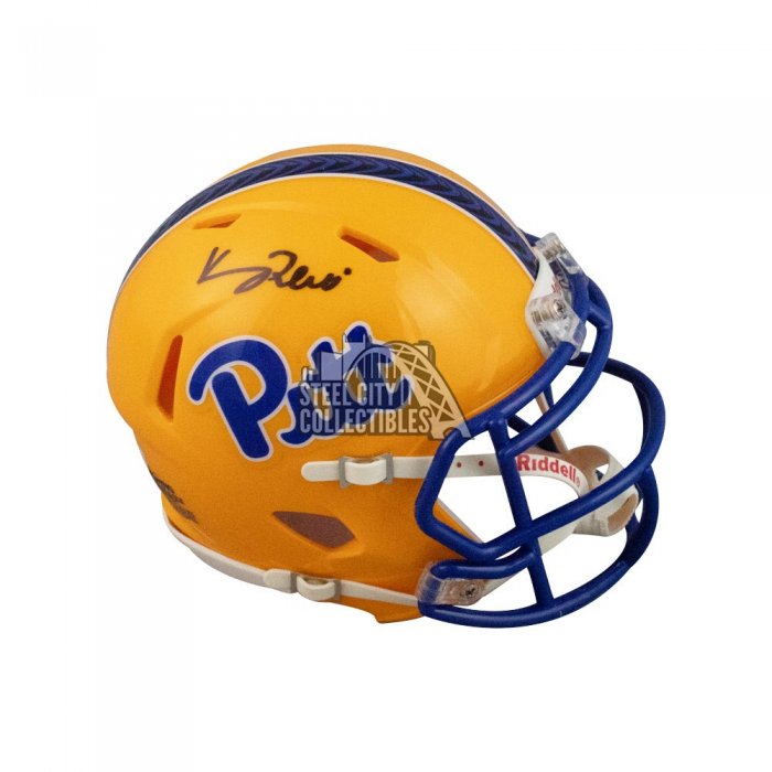 Pittsburgh Panthers Riddell Speed Mini Football Helmet - Foto 3