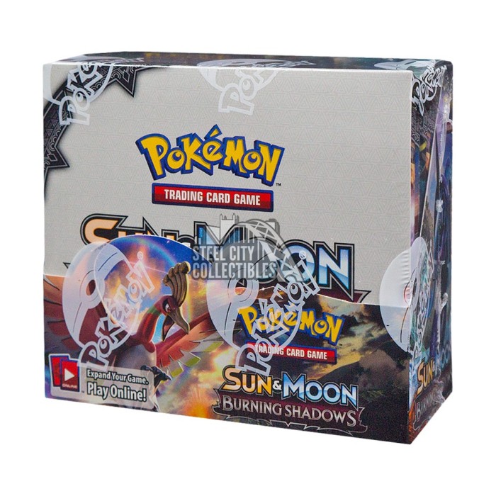1x New Sealed Pokemon TCG Burning Shadows Booster Pack Sun and Moon Sleeved 