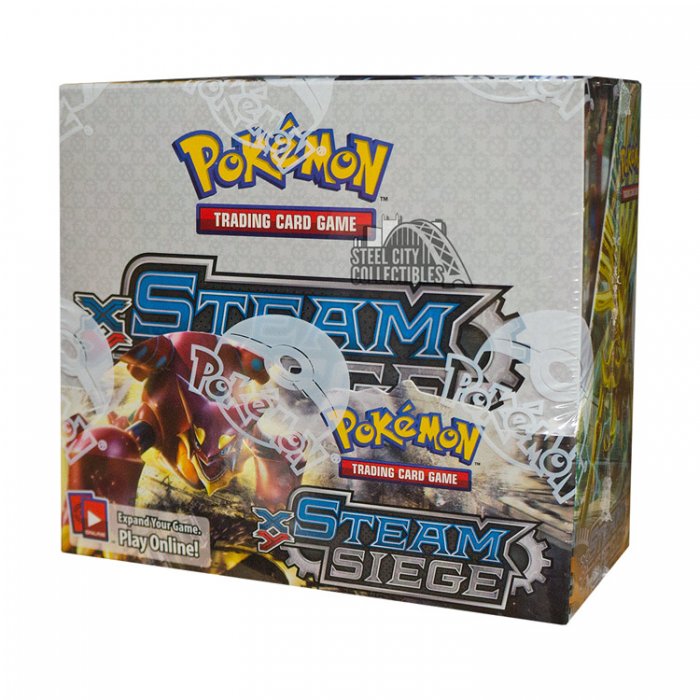 ポケットモンスター 6本セット Pokemon XY Steam Siege Booster Box | Steel City Collectibles