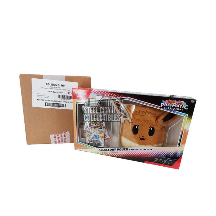 Pokemon Scarlet & Violet Prismatic Evolutions Accessory Pouch