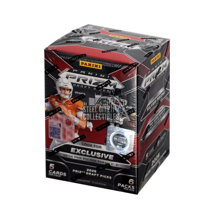 2025 Panini Prizm Draft Picks Collegiate Football Hobby Blaster