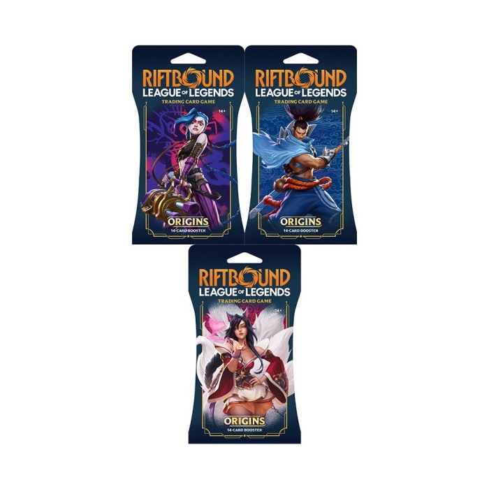 riftbound trading cards Amazon.com: Riftbound League of Legends Spiritforged Trading Card Game  Booster Pack, 14-Card Booster Pack, Ages 14+. Trading Card Game, : Toys &  Games main image 0