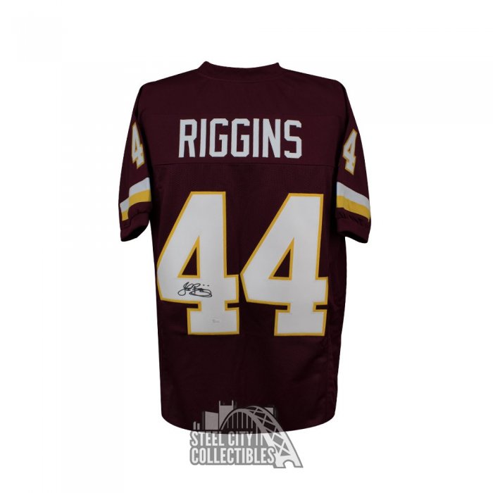 John Riggins Autographed Washington Custom Burgundy Football Jersey