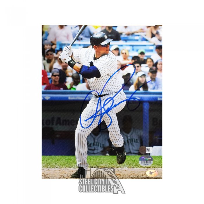 Alex Rodriguez Autographed New York Custom Baseball Jersey - BAS COA
