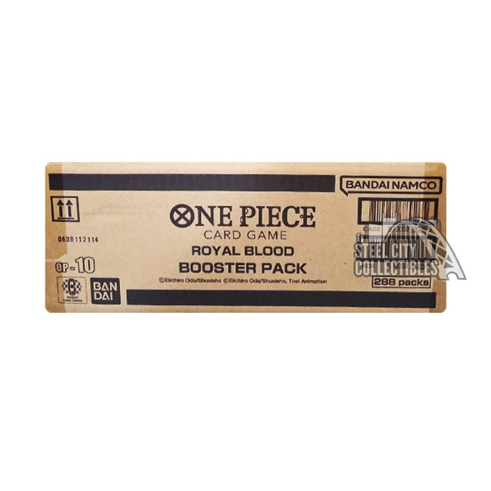 One Piece Royal Blood Booster 12-Box Case | Steel City Collectibles