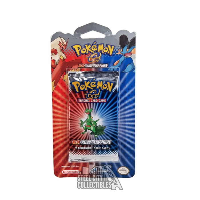 Pokemon EX Ruby Sapphire Blister Pack Pokemon EX Ruby Sapphire Blister Pack