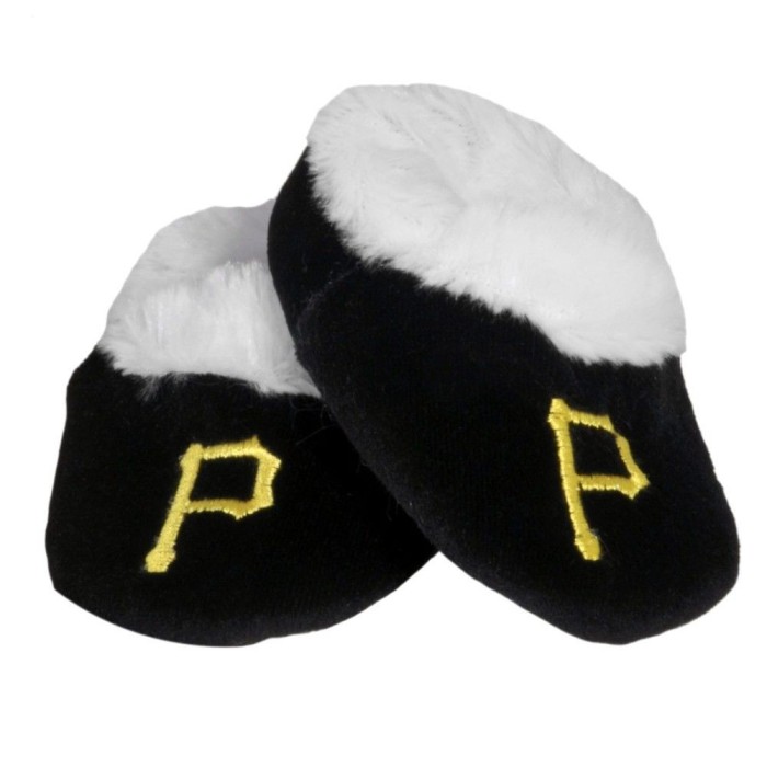 Pittsburgh Pirates MLB Baby Bootie Slippers Steel City Collectibles