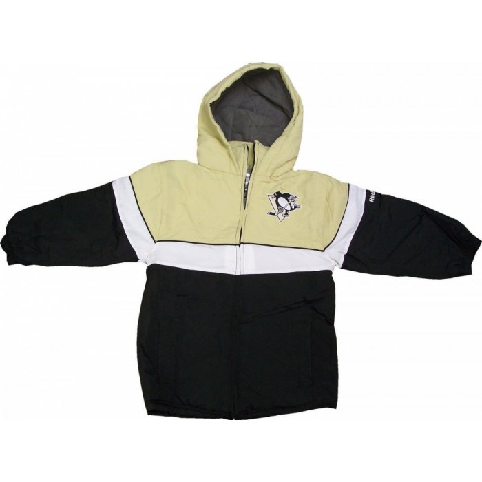 Pittsburgh Penguins Reebok NHL Kids Full-Zip Winter Jacket | Steel