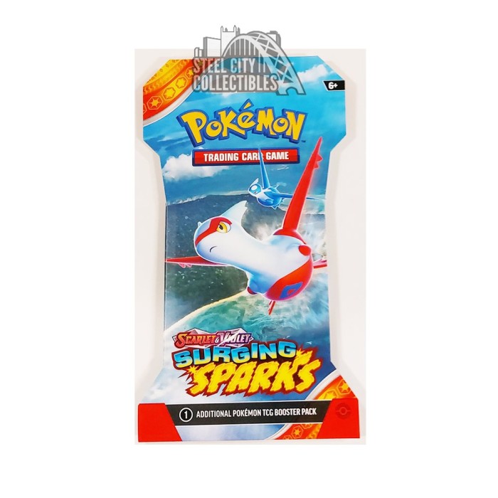 Pokemon Scarlet & Violet Surging Sparks Sleeved Booster Pack Pokemon Scarlet & Violet Surging Sparks Sleeved Booster Pack