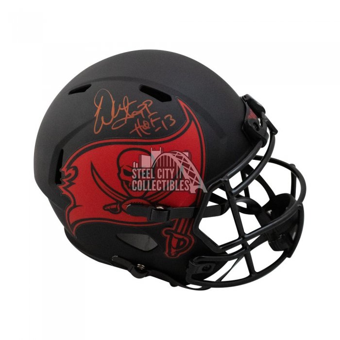 Warren Sapp HOF 13 Autographed Buccaneers Eclipse Replica Full