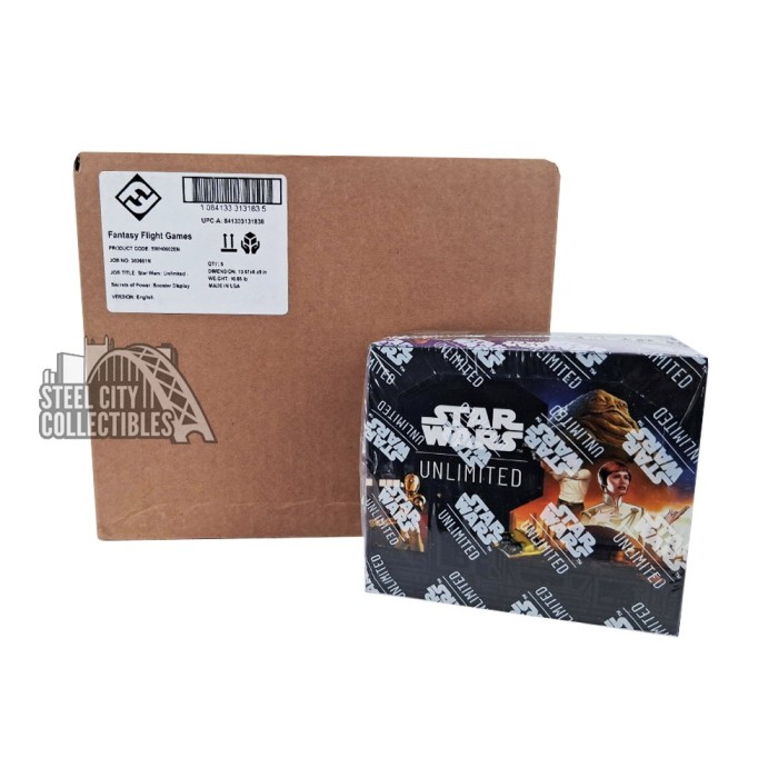 Star Wars: Unlimited - Secrets of Power Booster 6-Box Case | Steel City  Collectibles