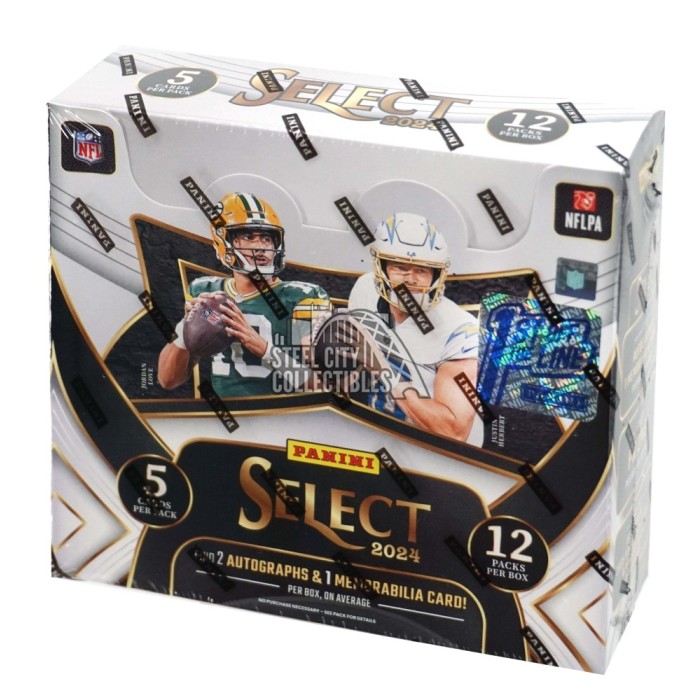2024 Panini Select Football Hobby Box - 1st Off The Line (FOTL