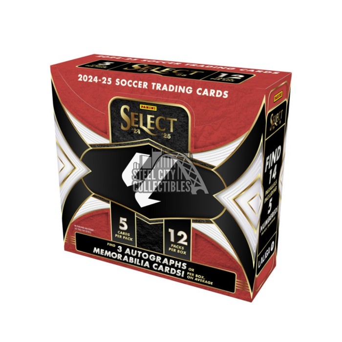 2024-25 Panini Select La Liga Soccer Hobby Box | Steel City