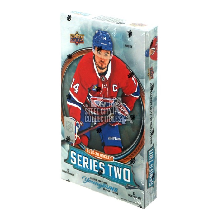 2025-26 Upper Deck Series 2 Hockey Hobby Box | Steel City Collectibles