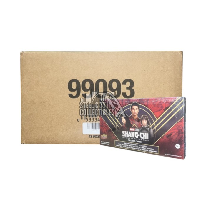 2023 Upper Deck Marvel Shang-Chi and the Legend of the Ten Rings Hobby  12-Box Case