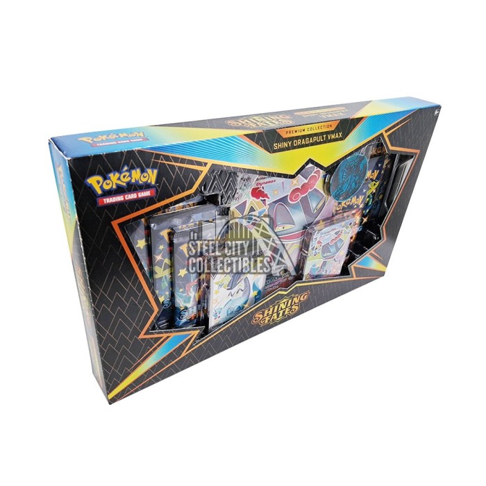 pokemon trading card game shining fates premium collection Pokemon Shining Fates Dragapult Premium Collection Box