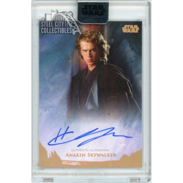 Hayden Christensen Anakin Skywalker 2018 Topps Star Wars Stellar