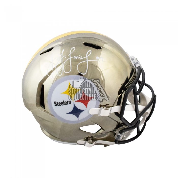 JuJu Smith-Schuster Autographed Pittsburgh Steelers Chrome Full