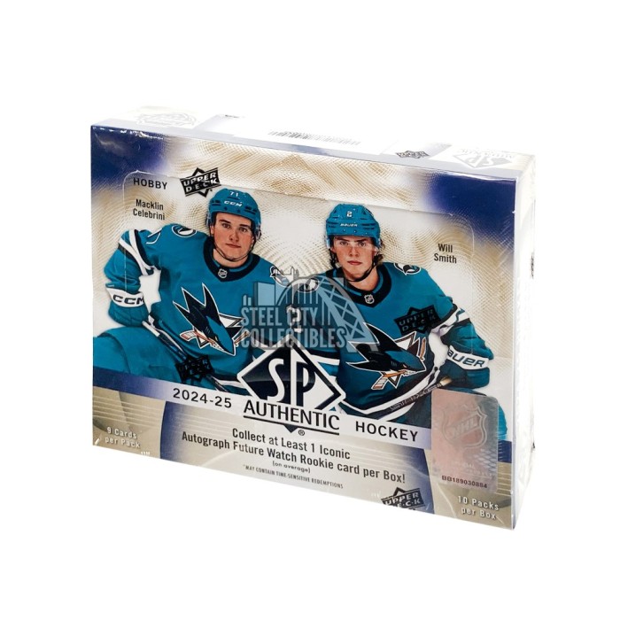 2024-25 Upper Deck SP Authentic Hockey Hobby Box | Steel City