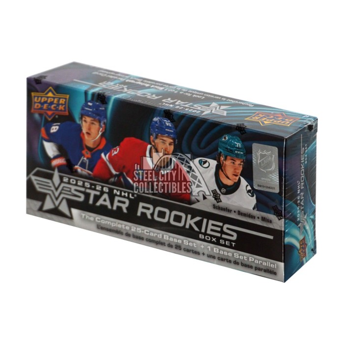2025-26 Upper Deck Hockey Star Rookies Box Set | Steel City
