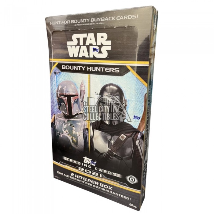 2021 Topps Star Wars Bounty Hunter Hobby Box | Steel City Collectibles
