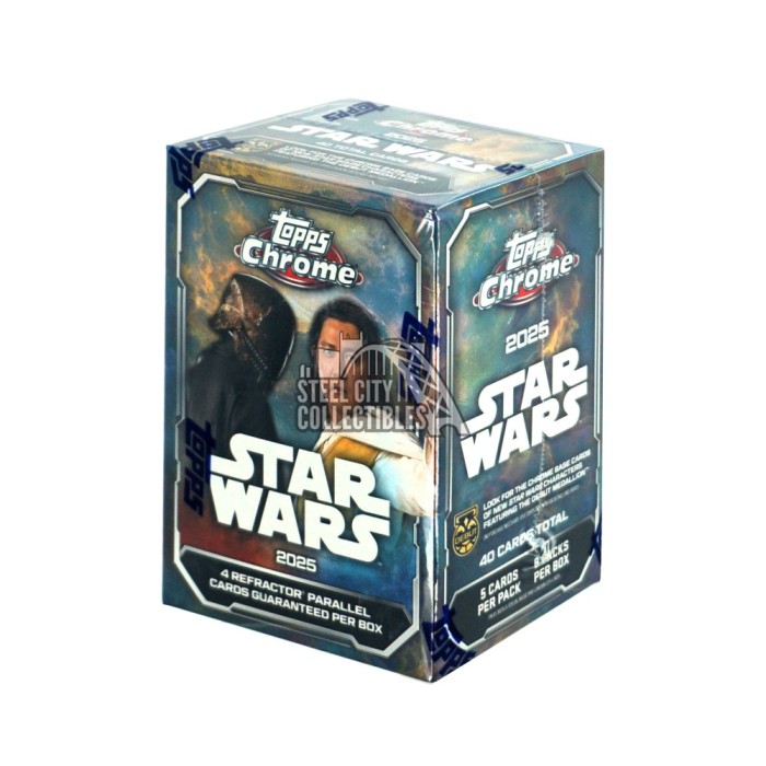 2025 Topps Star Wars Chrome Blaster Box | Steel City Collectibles