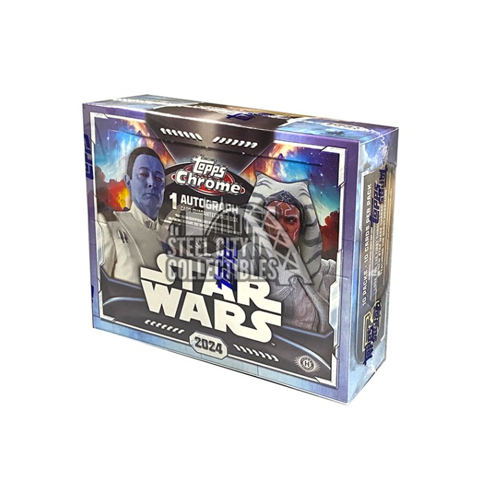 2024 Topps Star Wars Chrome Hobby Box | Steel City Collectibles