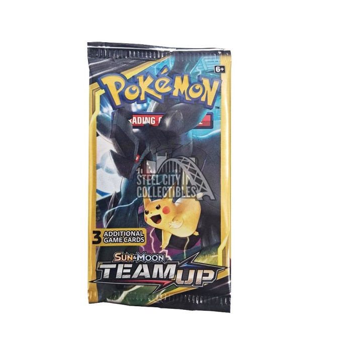 Pokemon Sun & Moon Team Up 3-Card Pack | Steel City Collectibles