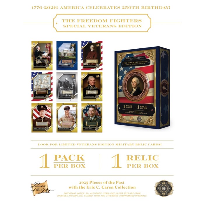2025 Super Break Pieces of the Past 1776: Freedom Fighter