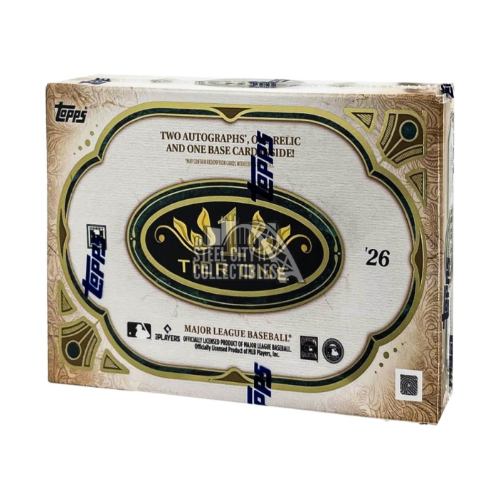 2026 Topps Tier One Baseball Hobby Box | Steel City Collectibles
