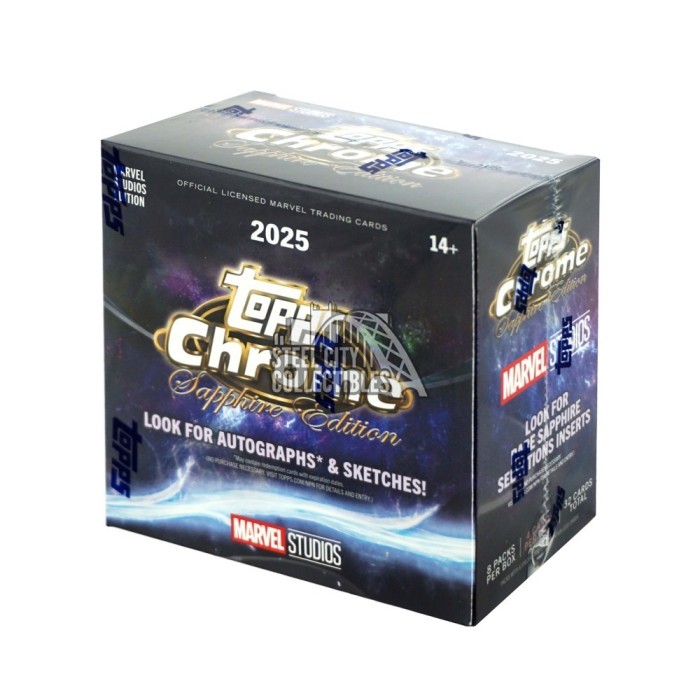 LIVE BREAK SPECIAL* 2025 Topps Marvel Studios Chrome Sapphire