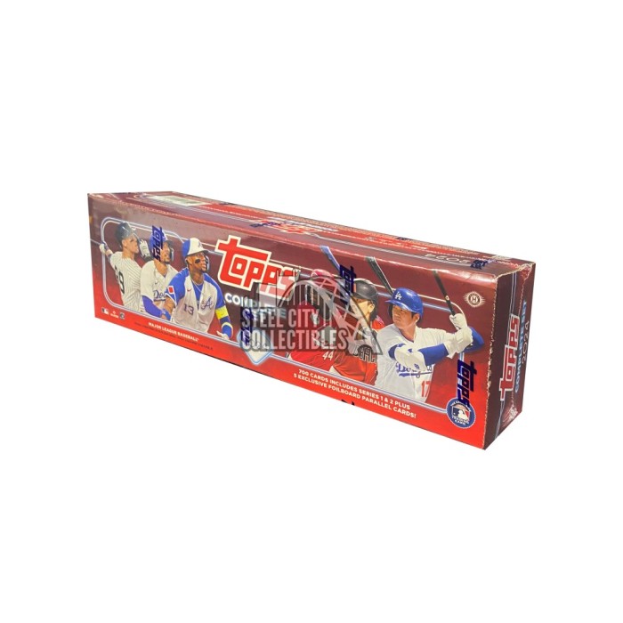 【新品未開封】Topps Complete Set 2024 MLB 2024 TOPPS BASEBALL COMPLETE FACTORY RETAIL SET | eBay