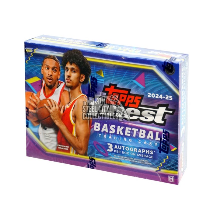 2024-25 Topps Finest Basketball Breaker's Delight Box | Steel City