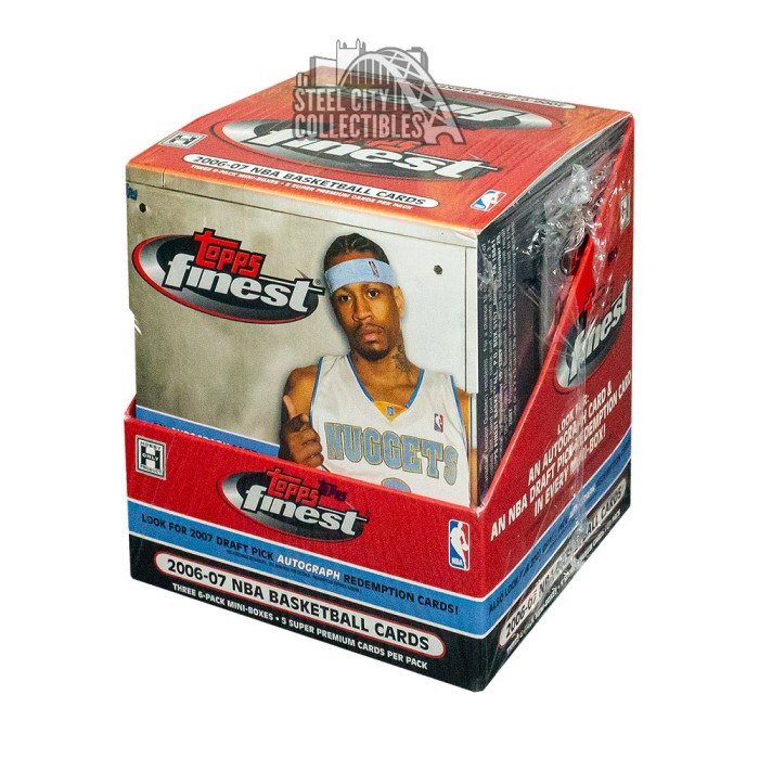その他 TOPPS FINEST 2006/07 TOPPS FINEST NBA BASKETBALL HOBBY BOX LEBRON