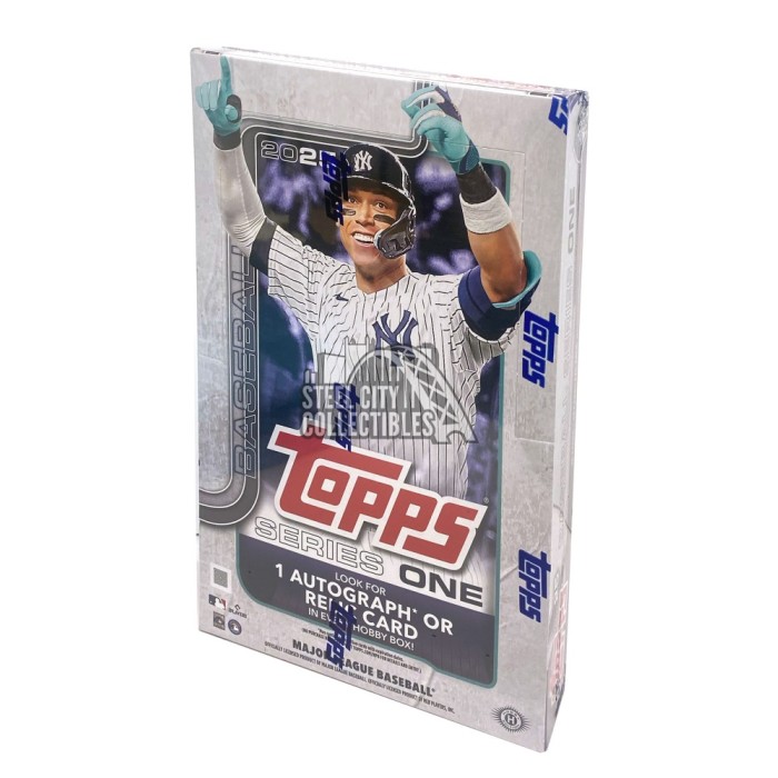 その他 2025 Topps Baseball Series 1 Hobby Box 2025 Topps Series 1 Baseball Hobby Jumbo Box | Steel City