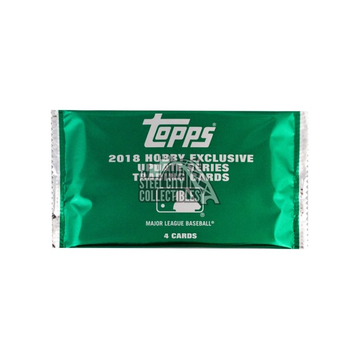 2018 Topps Update Series Baseball Silver Pack | Steel City