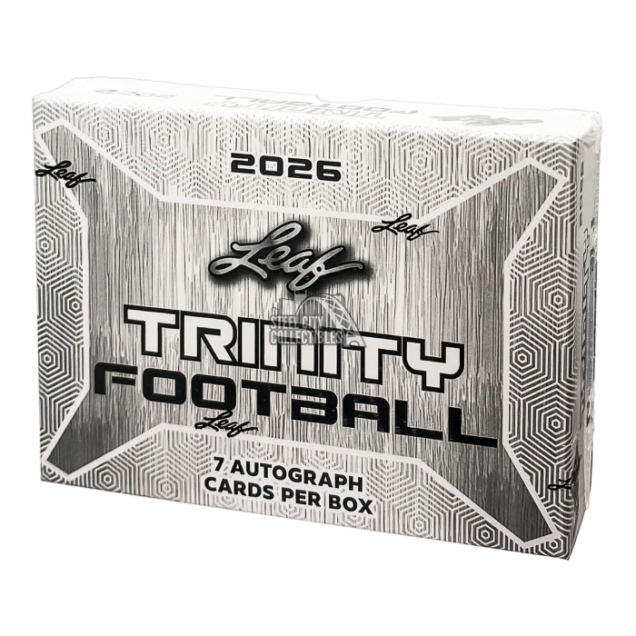 2026 Leaf Trinity Football Hobby Box | Steel City Collectibles