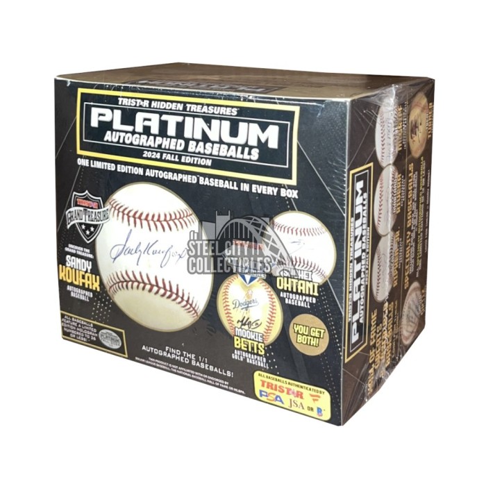 2023 Tristar Autographed Baseball Platinum Edition Box | eBay