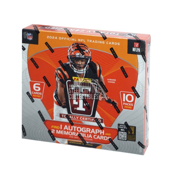 2024 Panini Totally Certified Football Premium Box | Steel City