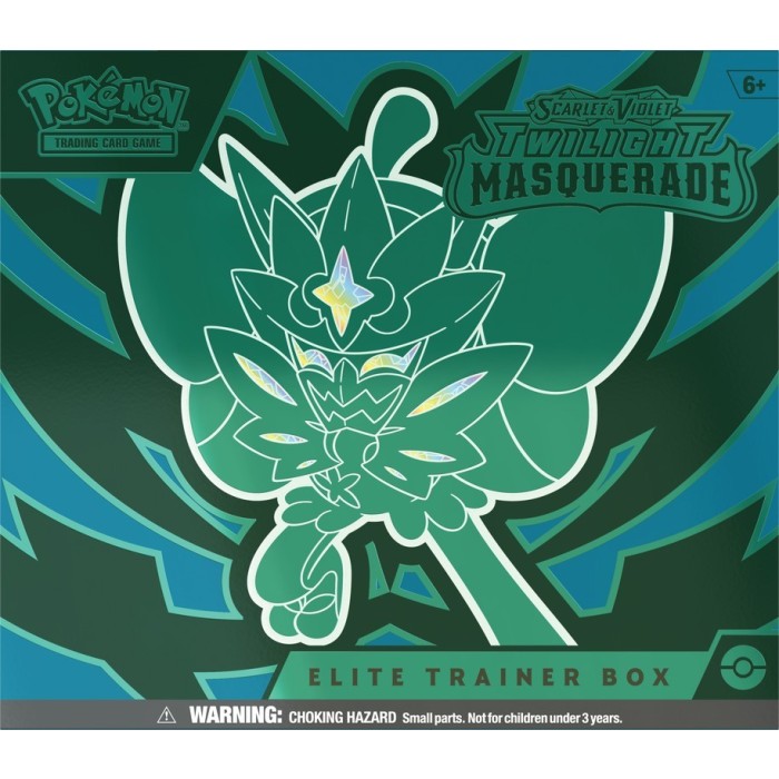 Pokmon Twilight Masquerade Elite Trainer Box Case - 10 Factory Sealed Boxes,  English TCG Pokemon Twilight Masquerade Case