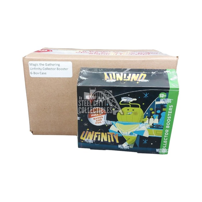 Magic the Gathering Unfinity Collector Booster 6-Box Case