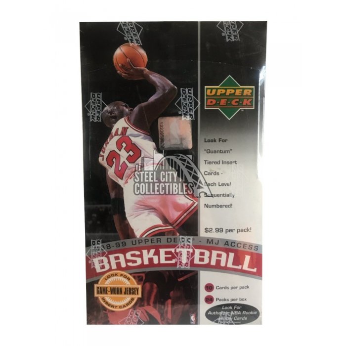 1998/99 Upper Deck Basketball MJ Access Unopened Pack (Hobby
