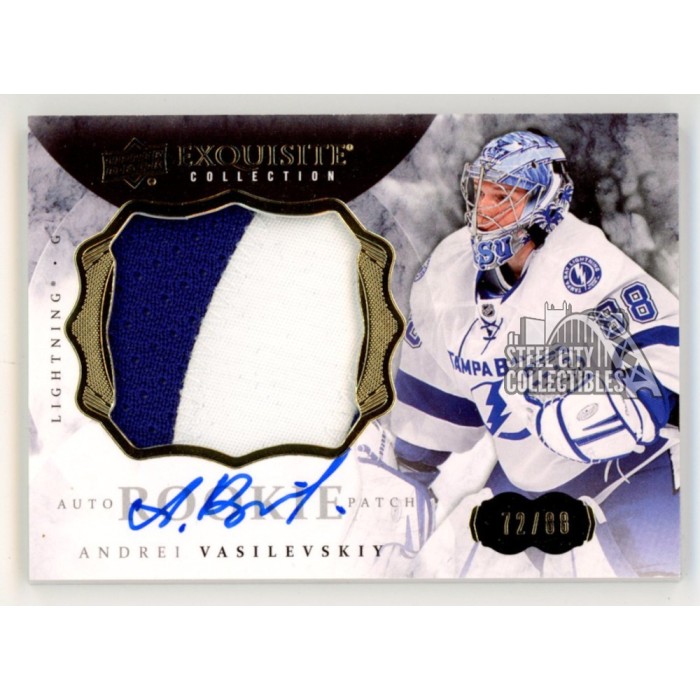 Andrei Vasilevskiy 2014-15 Upper Deck Exquisite Autograph