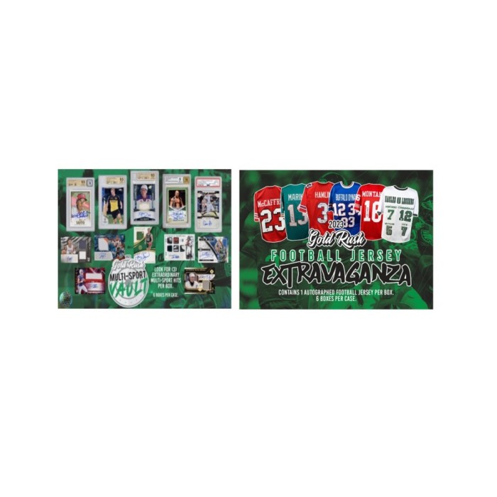 2022 Gold Rush MultiSport Vault Box PERSONAL BREAK FREE 2023 Gold