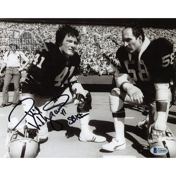 Phil Villapiano SB XI Autographed Oakland Raiders 8x10 Photo BAS