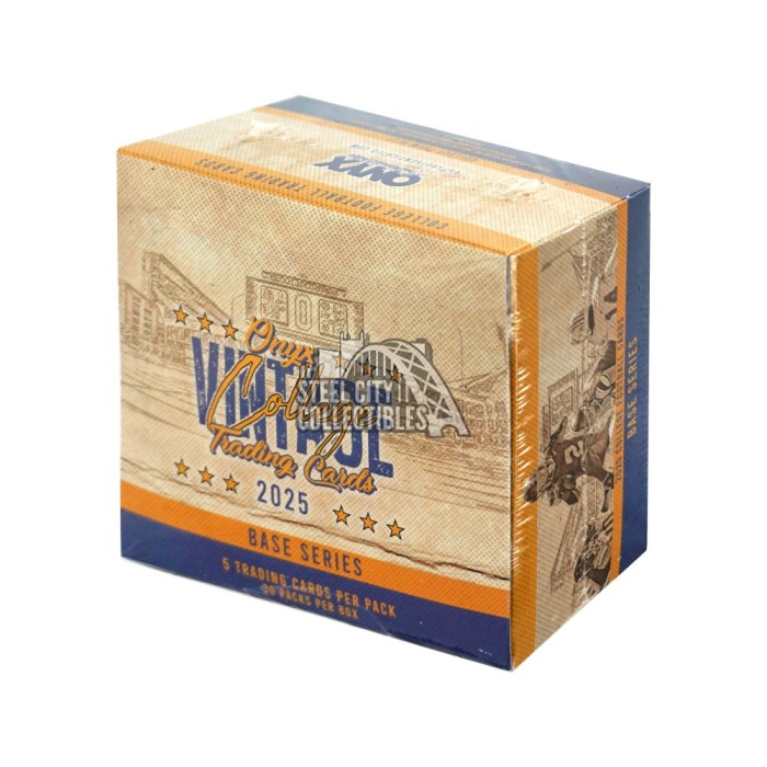 2025 Onyx Vintage Football Hobby Box | Steel City Collectibles