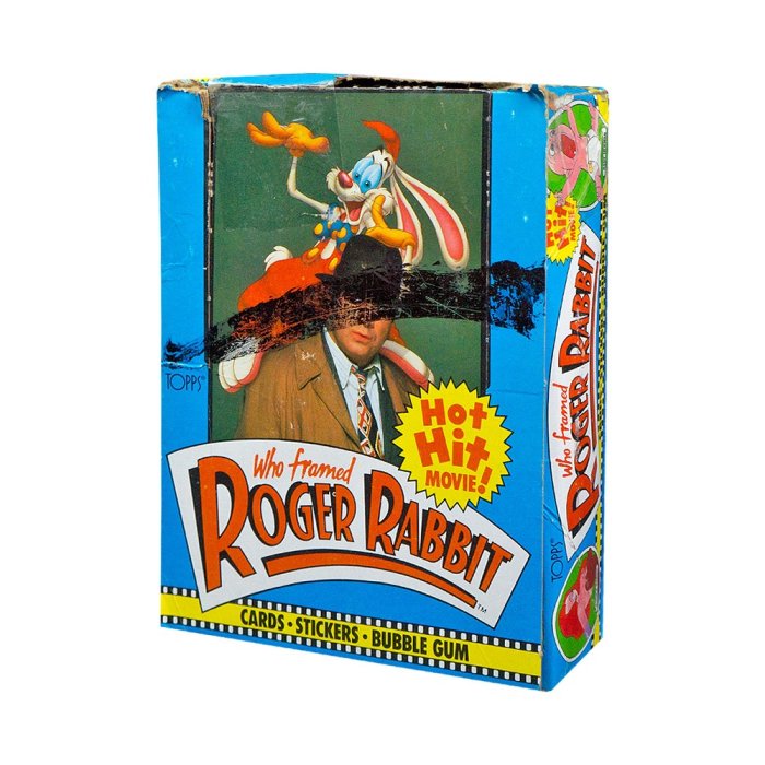 1988 Topps Who Framed Roger Rabbit 36ct Unopened Wax Box | Steel City ...