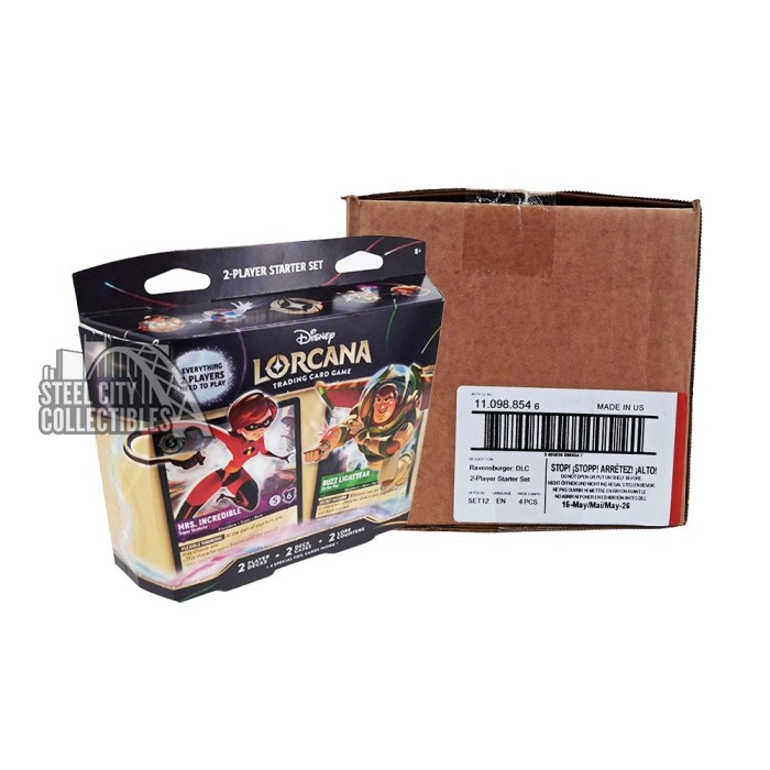 Lorcana Wilds Unknown Two-Player Deck Display | Steel City Collectibles Lorcana Wilds Unknown Two-Player Deck Display | Steel City Collectibles