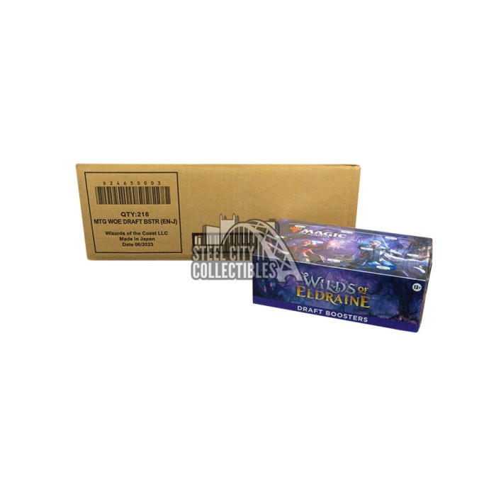 Magic the Gathering Wilds of Eldraine Draft Booster 6-Box Case | Steel City Collectibles Magic the Gathering Wilds of Eldraine Draft Booster 6-Box Case | Steel City Collectibles